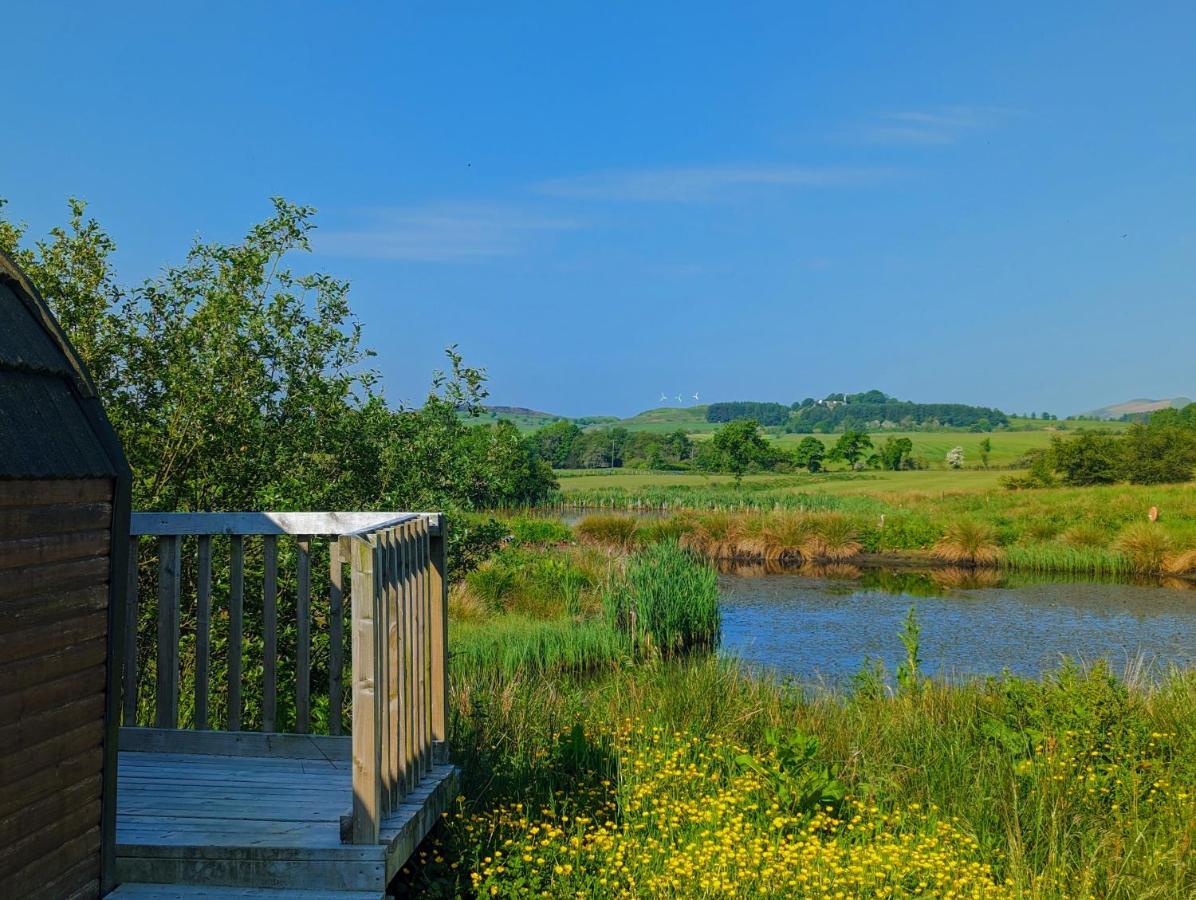 Villa Pond View Pod 1 With Outdoor Hot Tub - Fife - Loch Leven - Lomond Hills Kelty Esterno foto